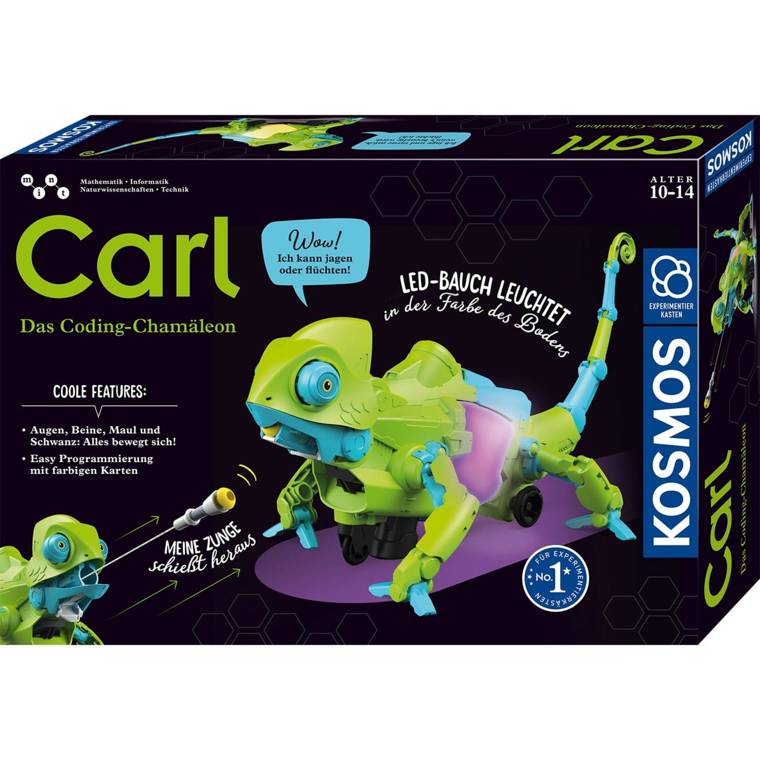 Carl - Das Coding-Chamäleon, Experimentierkasten