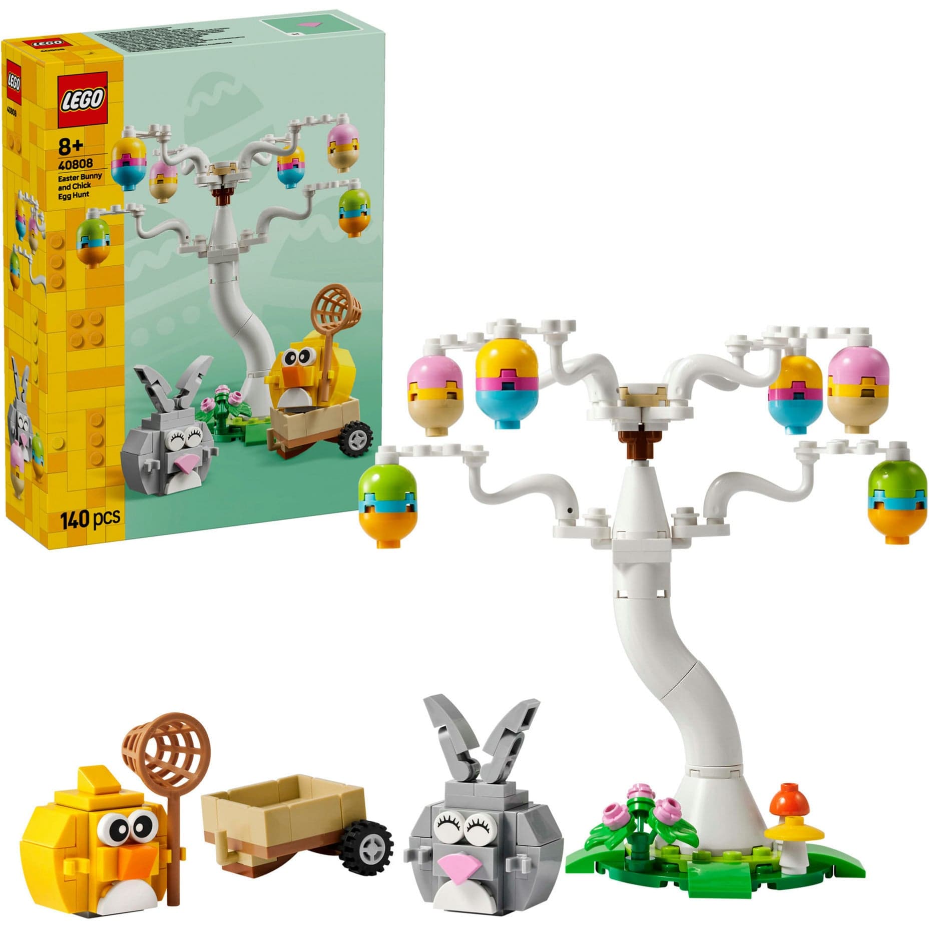 40808 Osterhase und Ostereiersuche, Konstruktionsspielzeug