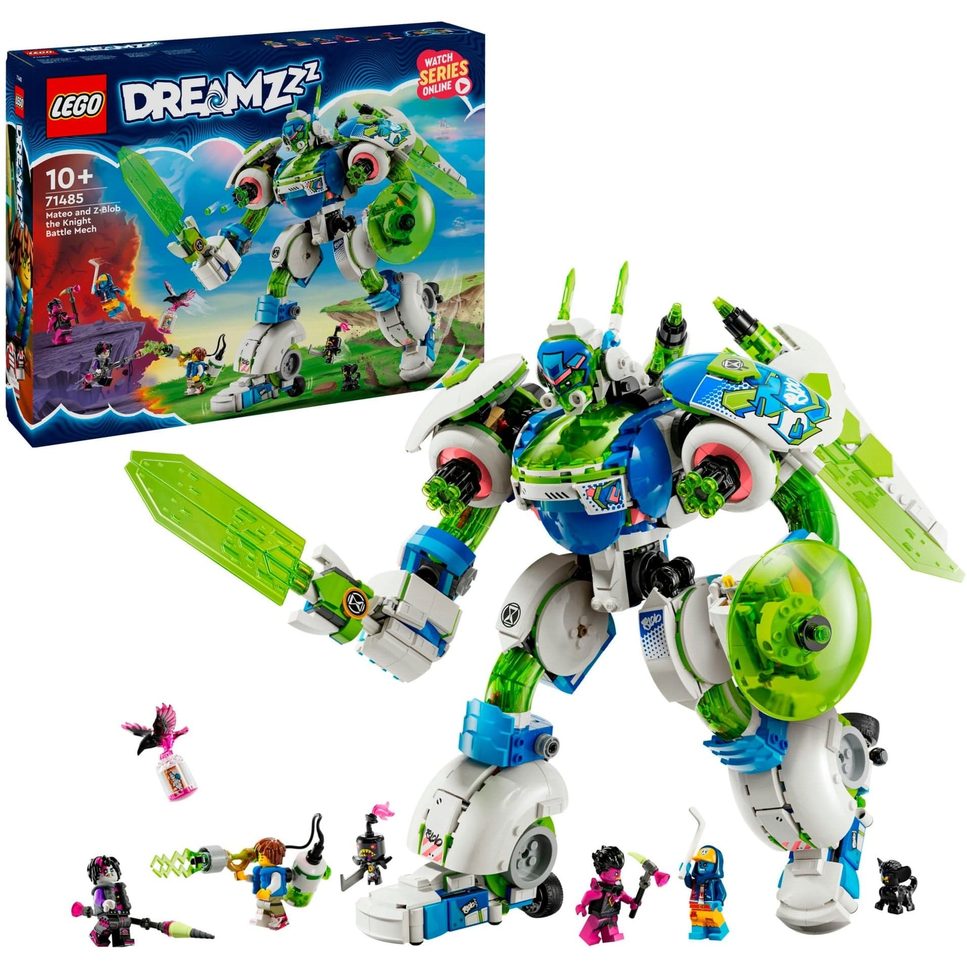 71485 DREAMZzz Mateo und Z-Blob der Ritter-Mech, Konstruktionsspielzeug
