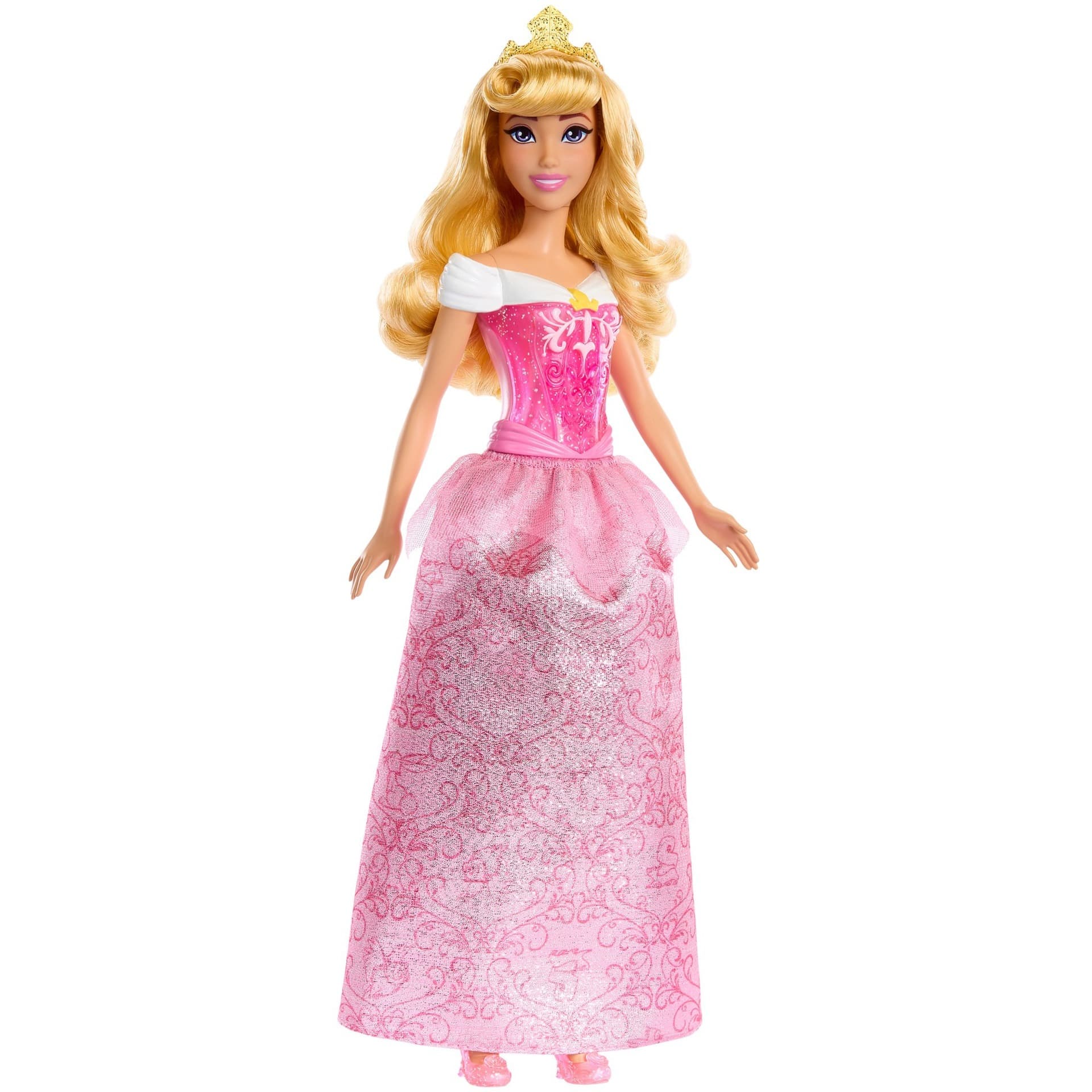 Disney Prinzessin Aurora-Modepuppe mit Accessoires, Spielfigur