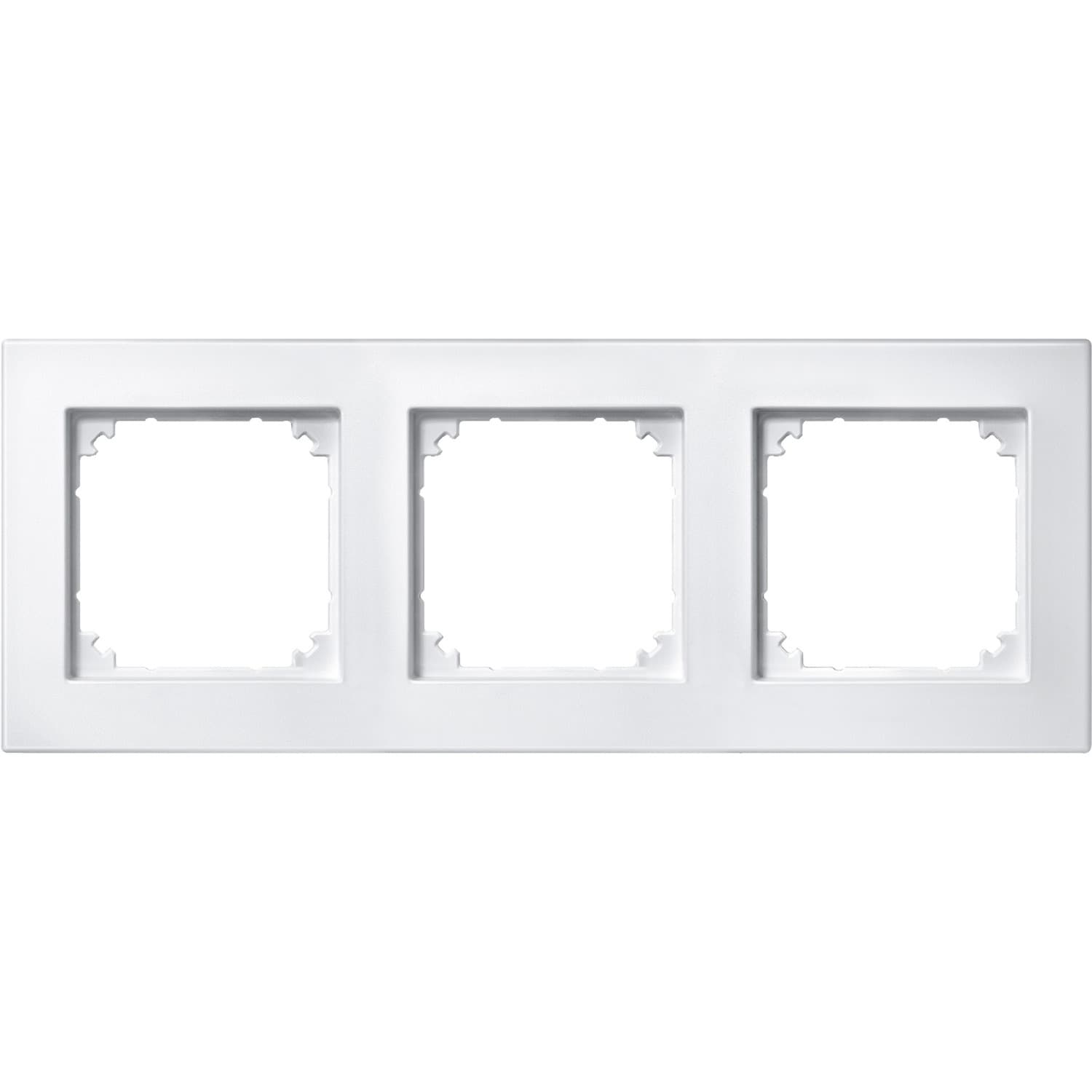 Rahmen dreifach waagerecht und senkrecht Montage Typ 486319 Thermoplast matt