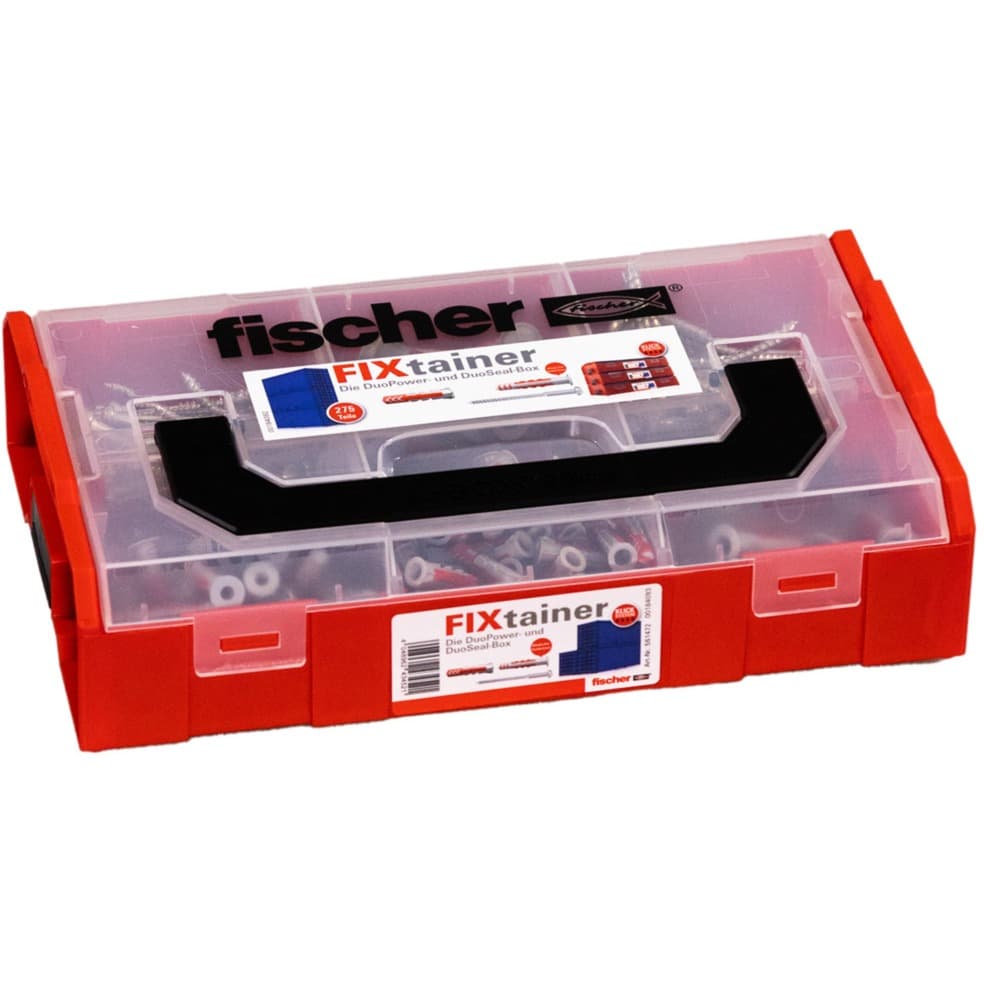 FixTainer - DUOPOWER & DUOSEAL + Schrauben, Dübel