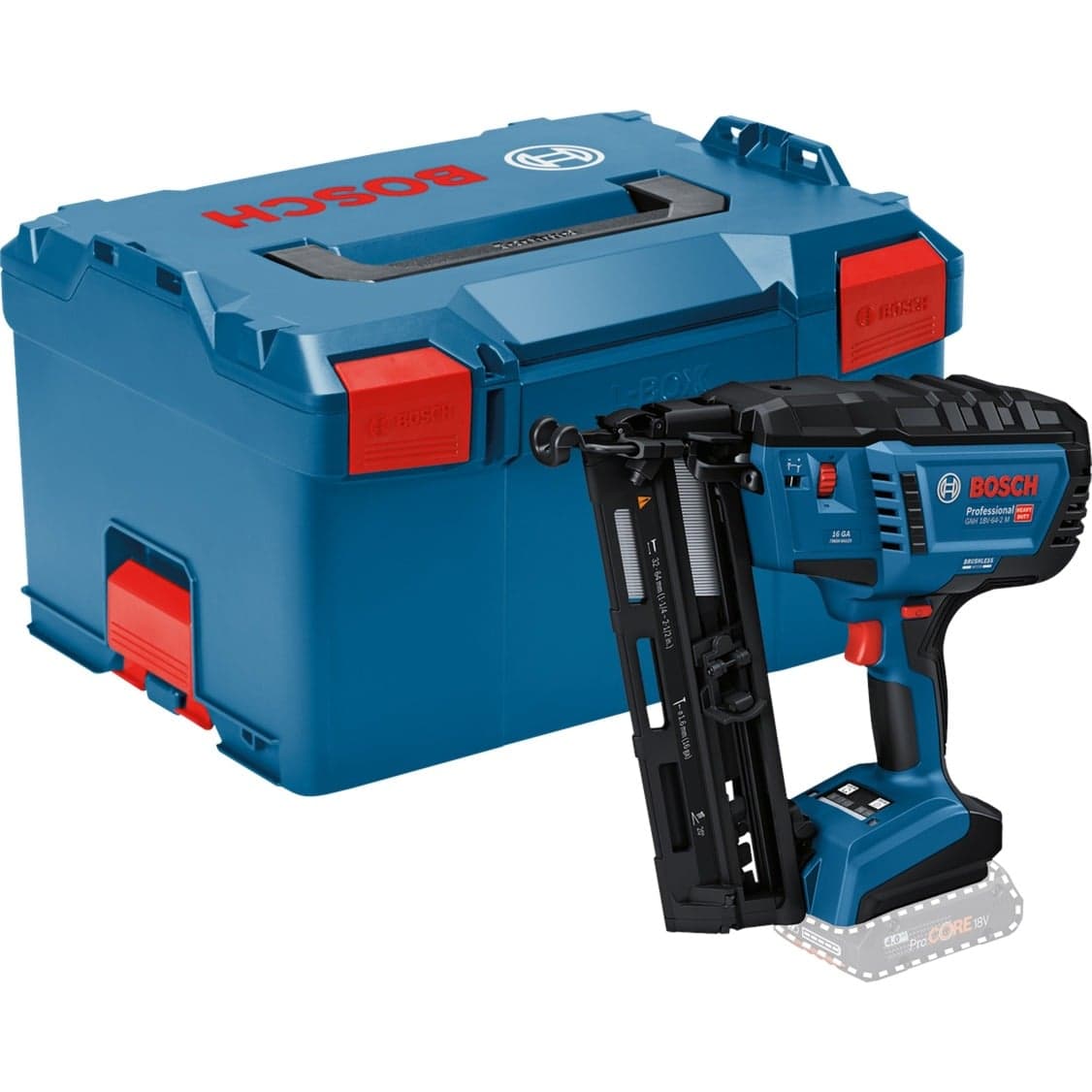 Akku-Holznagler GNH 18V-64-2 M Professional solo, 18Volt