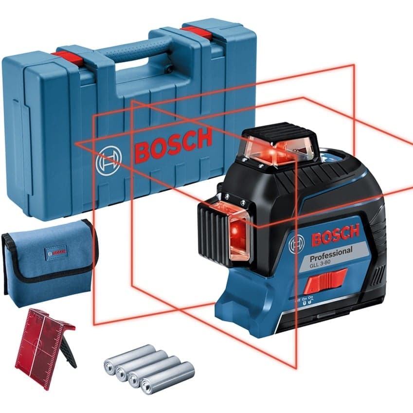 Linienlaser GLL 3-80 Professional, Kreuzlinienlaser