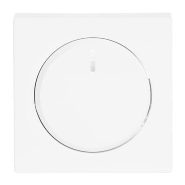 Zentralscheibe Drehknopf für Unterputz-Dimmer mit transparentem Leuchtring, Typ 6540-84-102, Abdeckung