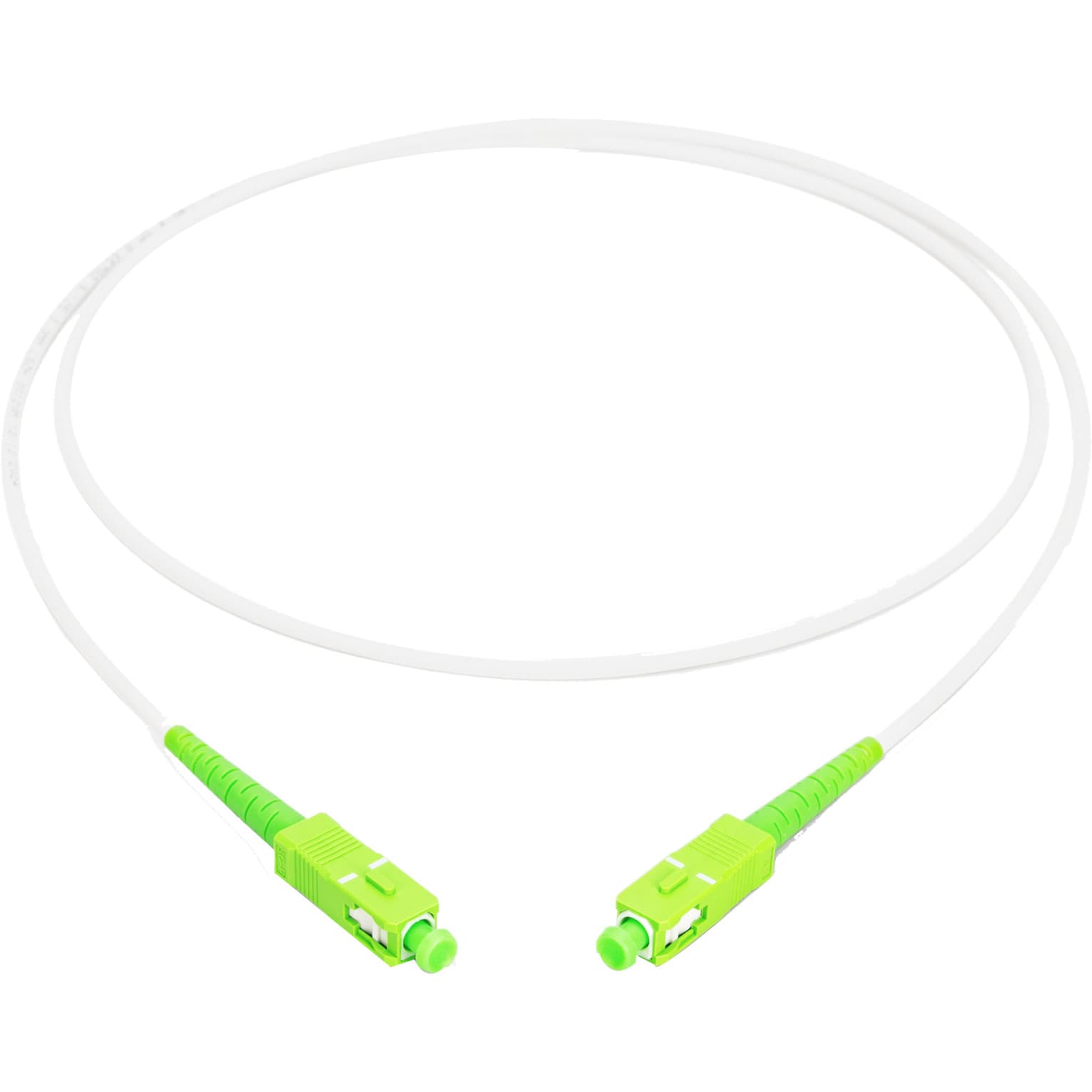 Glasfaser-Simplex-Patchkabel, stahlarmiert, Singlemode, SC/APC > SC/APC