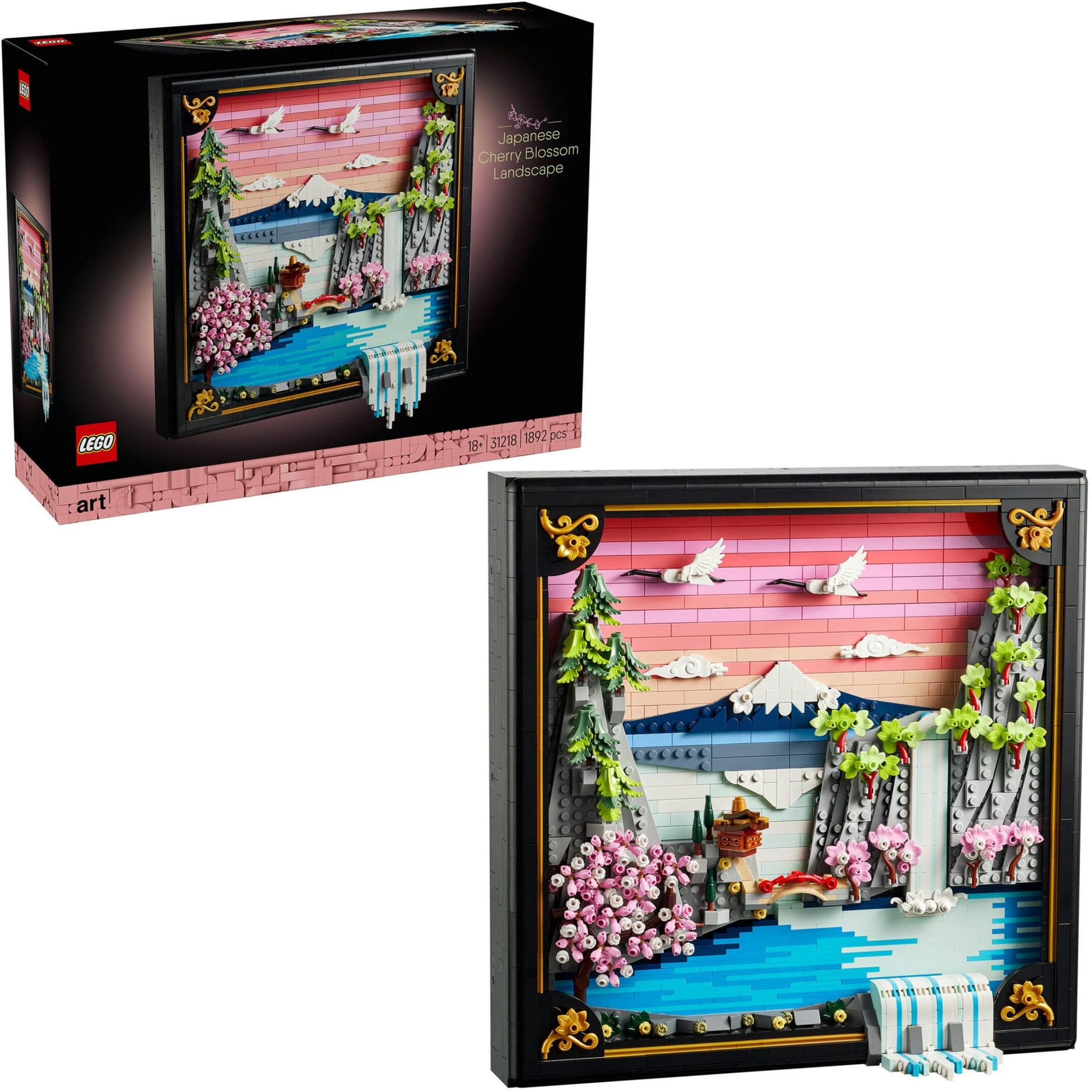 31218 Art Japanische Kirschblütenlandschaft, Konstruktionsspielzeug