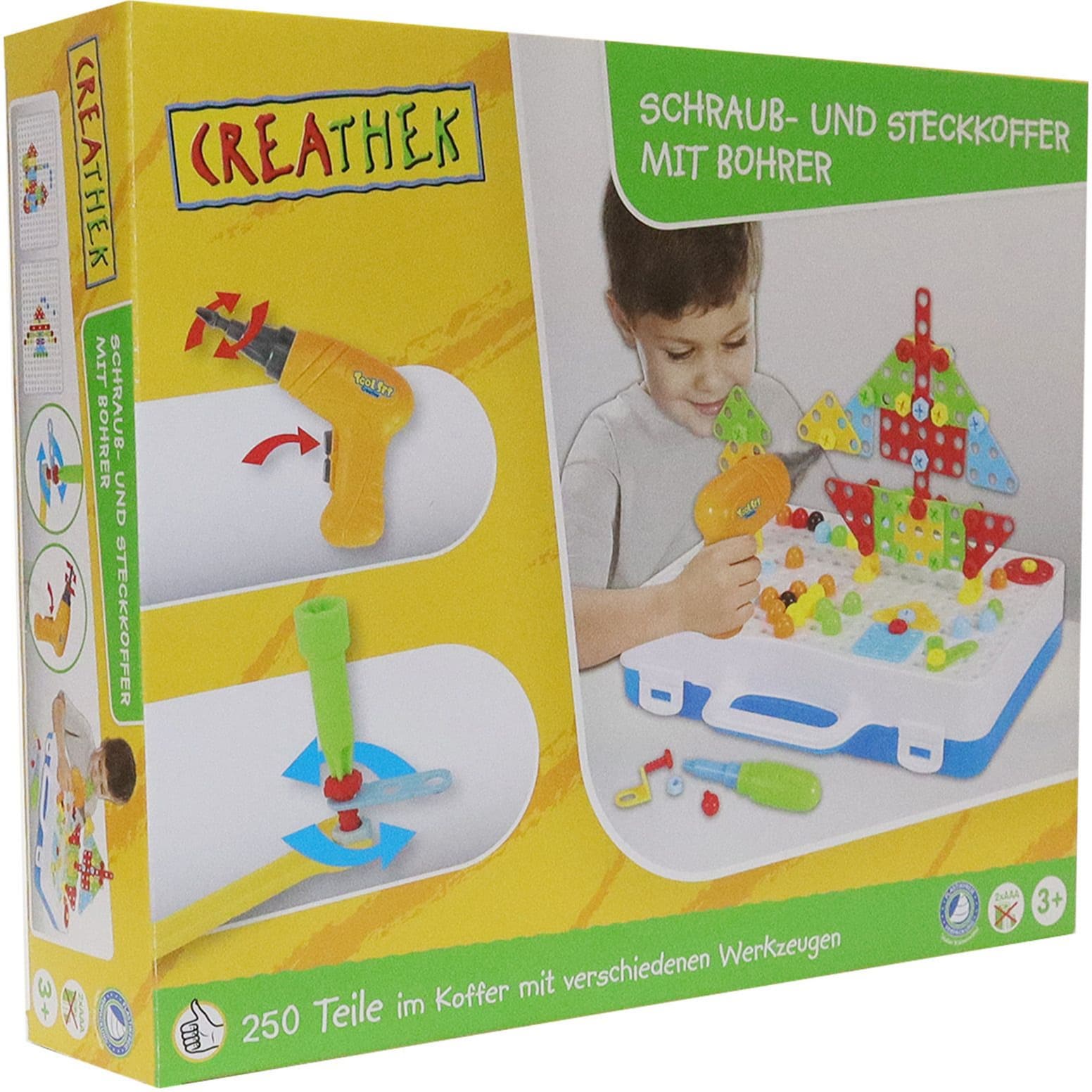 Creathek Heimwerker Baukasten mit 246 Teilen