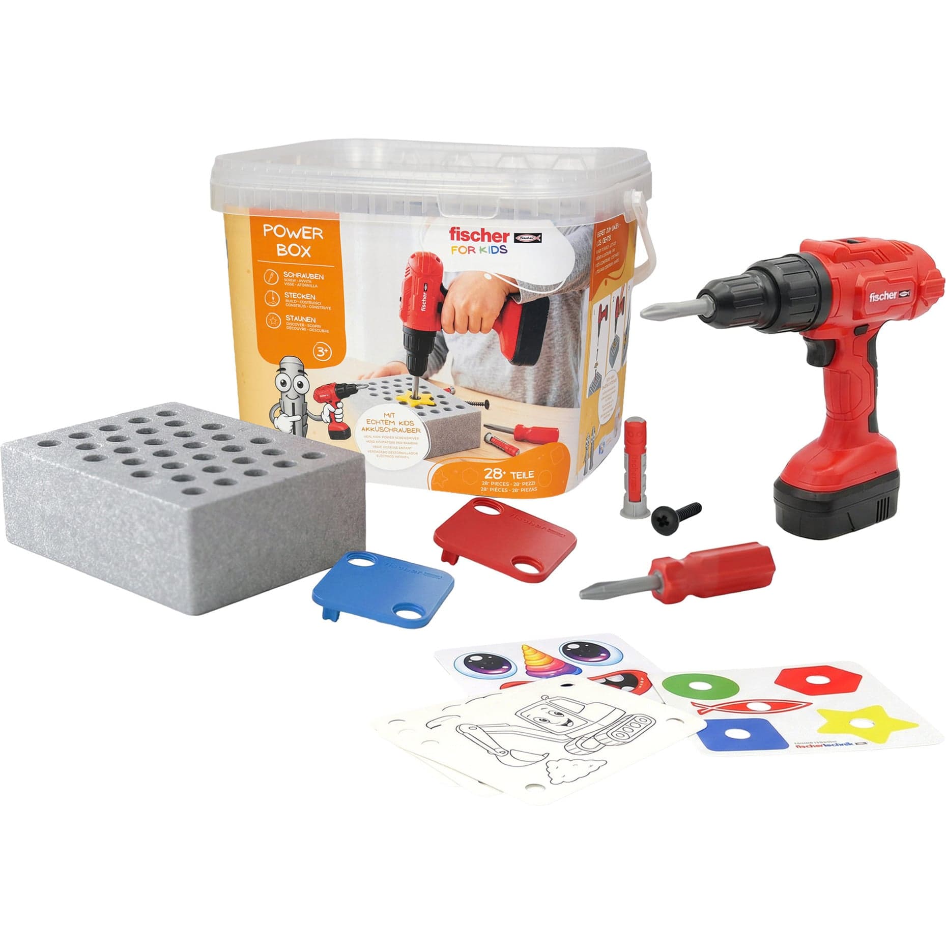 fischer for kids - Power-Box, Konstruktionsspielzeug
