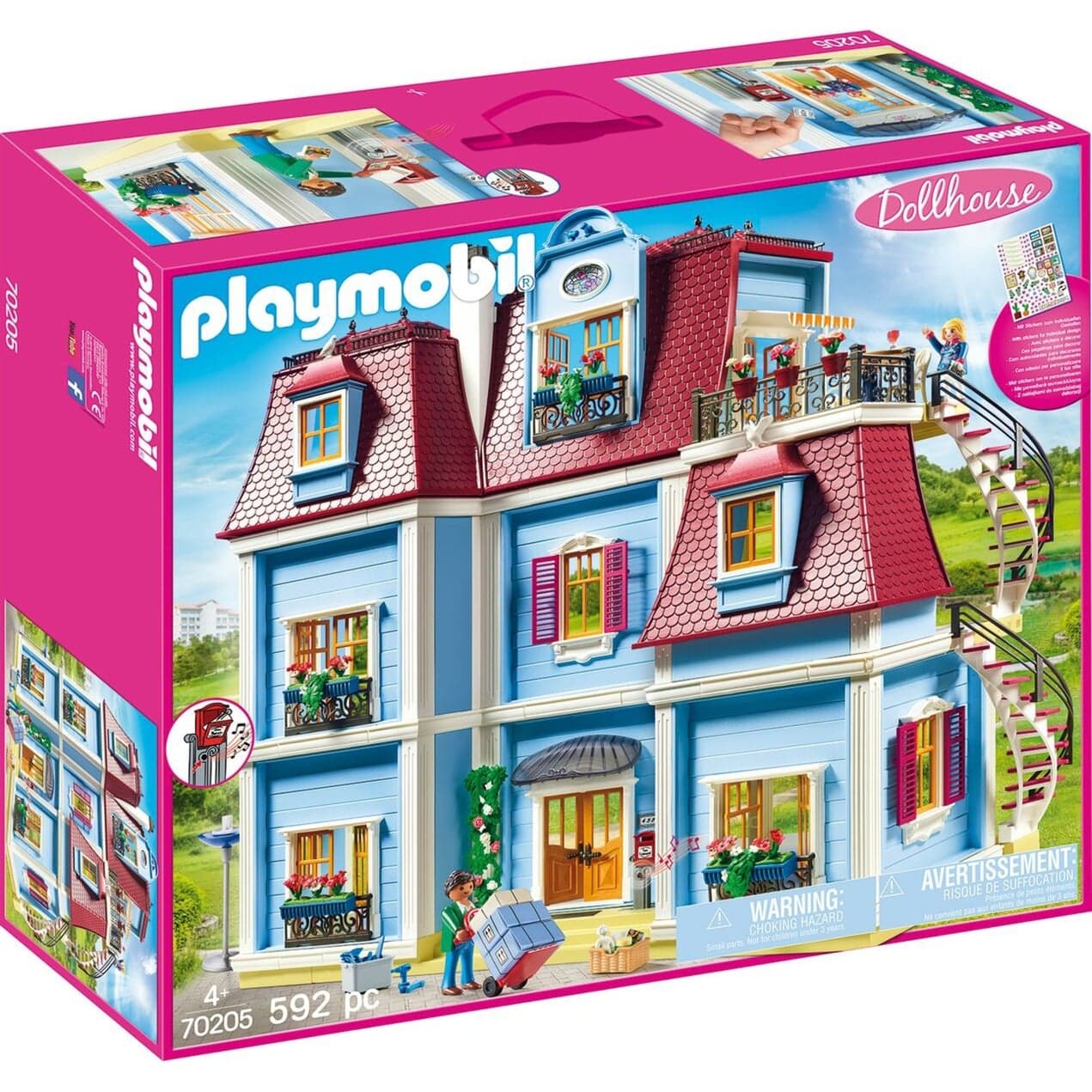 70205 Dollhouse Mein Großes Puppenhaus, Konstruktionsspielzeug