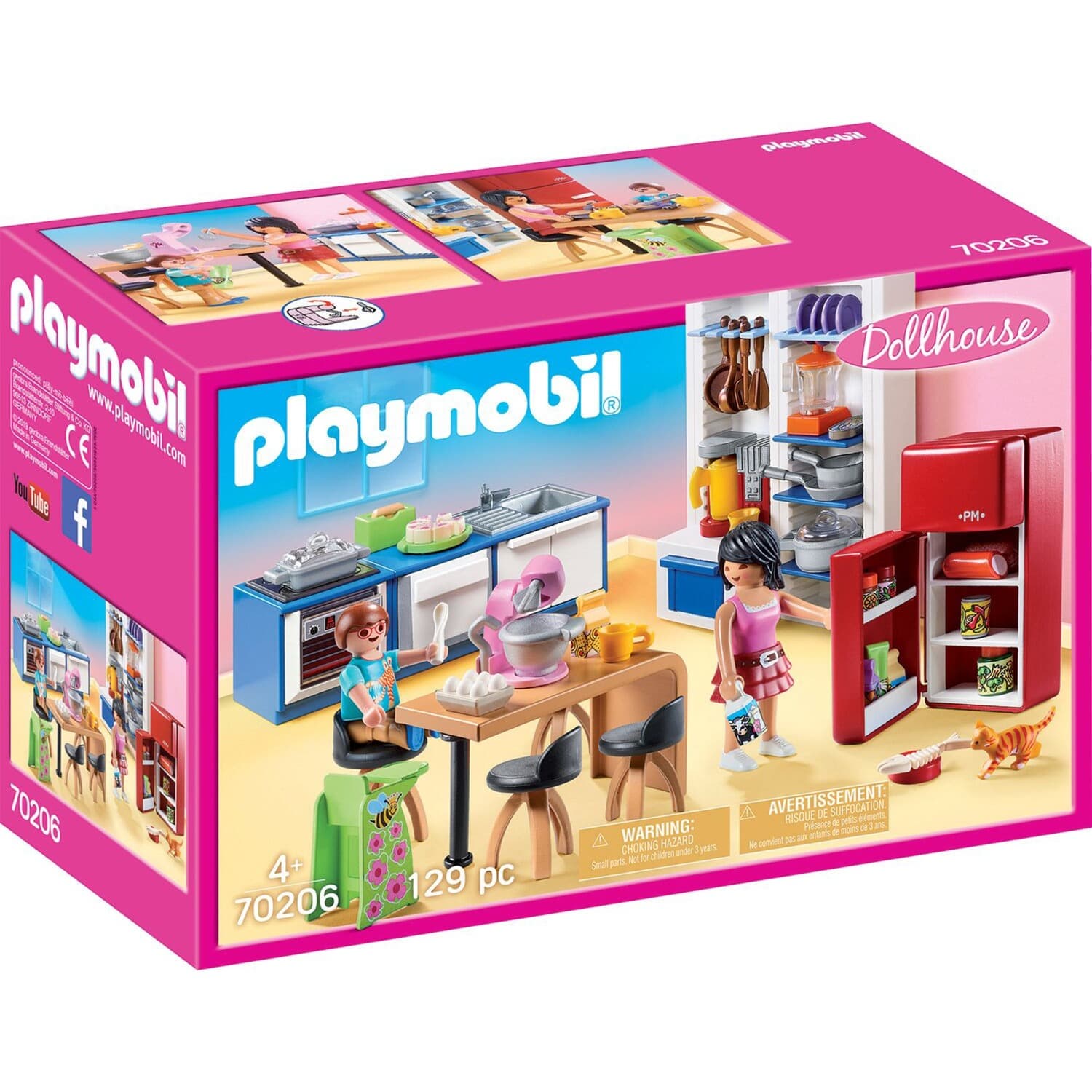 70206 Dollhouse Familienküche, Konstruktionsspielzeug