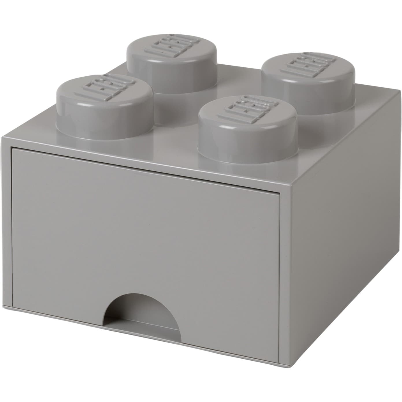 LEGO Brick Drawer 4 grau, Aufbewahrungsbox