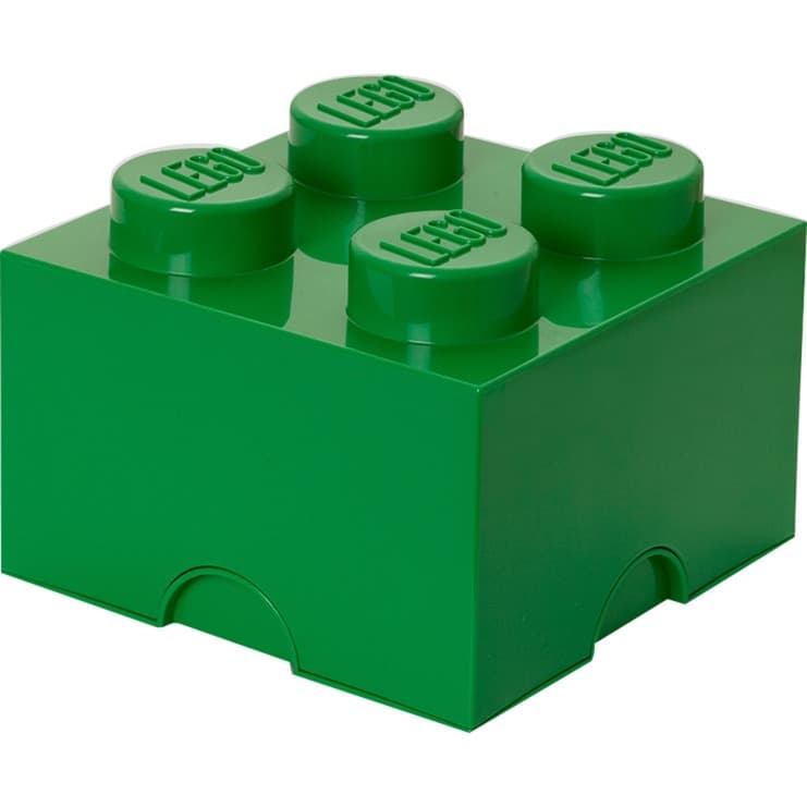 LEGO Storage Brick 4 grün, Aufbewahrungsbox