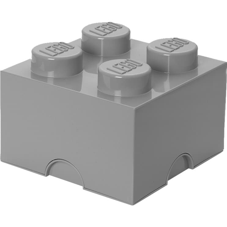 LEGO Storage Brick 4 grau, Aufbewahrungsbox