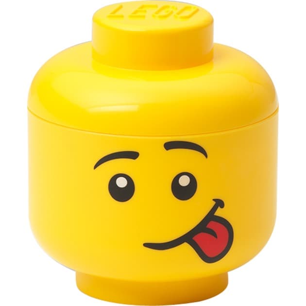 LEGO Storage Head "Silly", mini, Aufbewahrungsbox