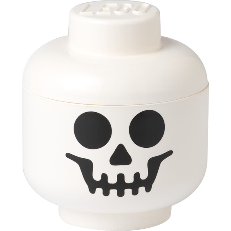 LEGO Storage Head "Skelett", groß, Aufbewahrungsbox