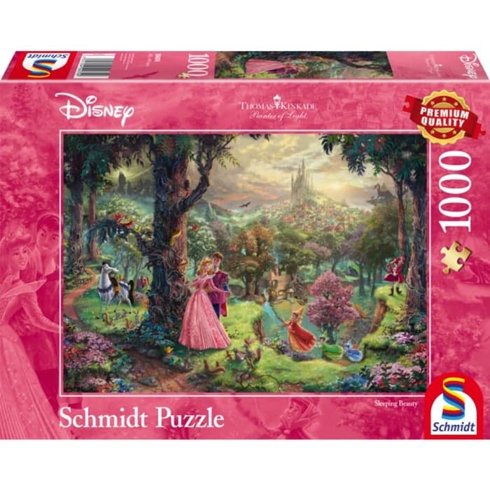 Puzzle Thomas Kinkade: Disney Dornröschen
