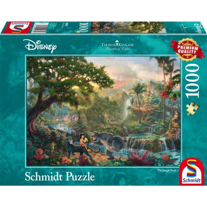 Puzzle Thomas Kinkade: Disney Dschungelbuch