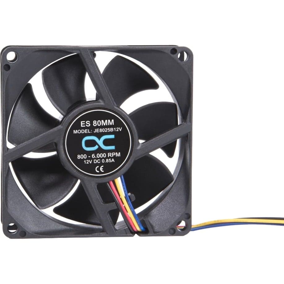 ES 80mm 800-6.000rpm Fan 80x80x25mm, Gehäuselüfter