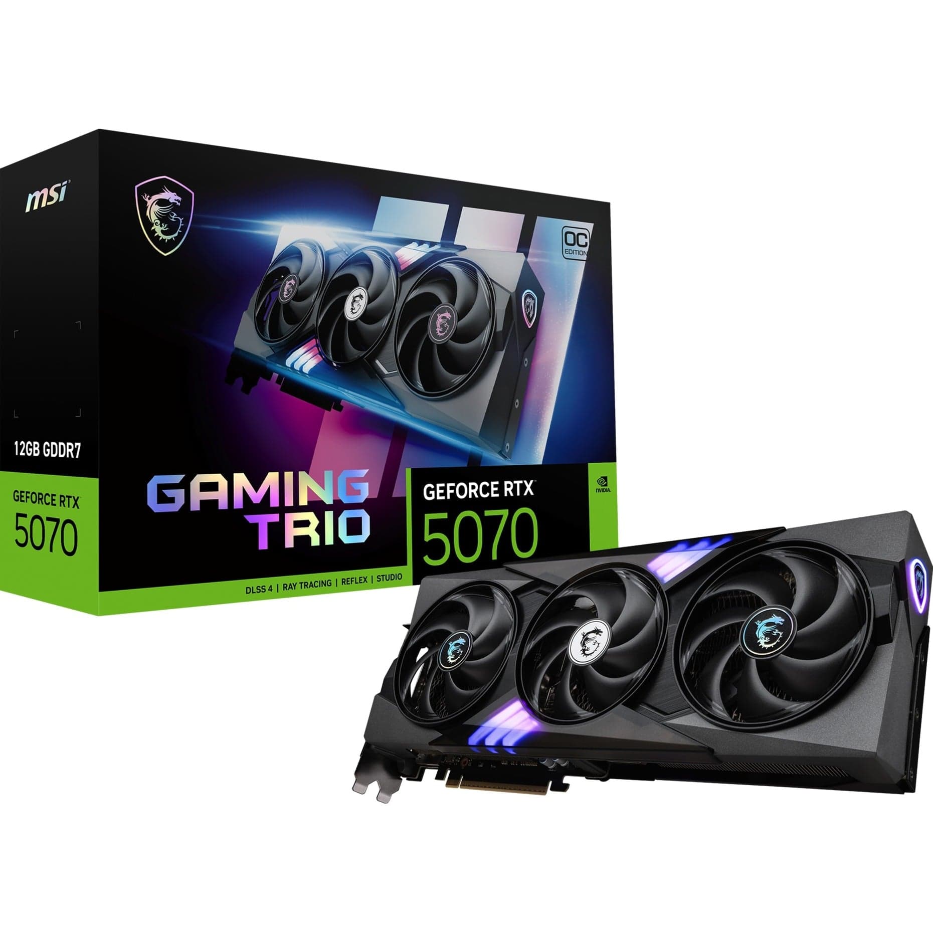GeForce RTX 5070 12G GAMING TRIO OC, Grafikkarte