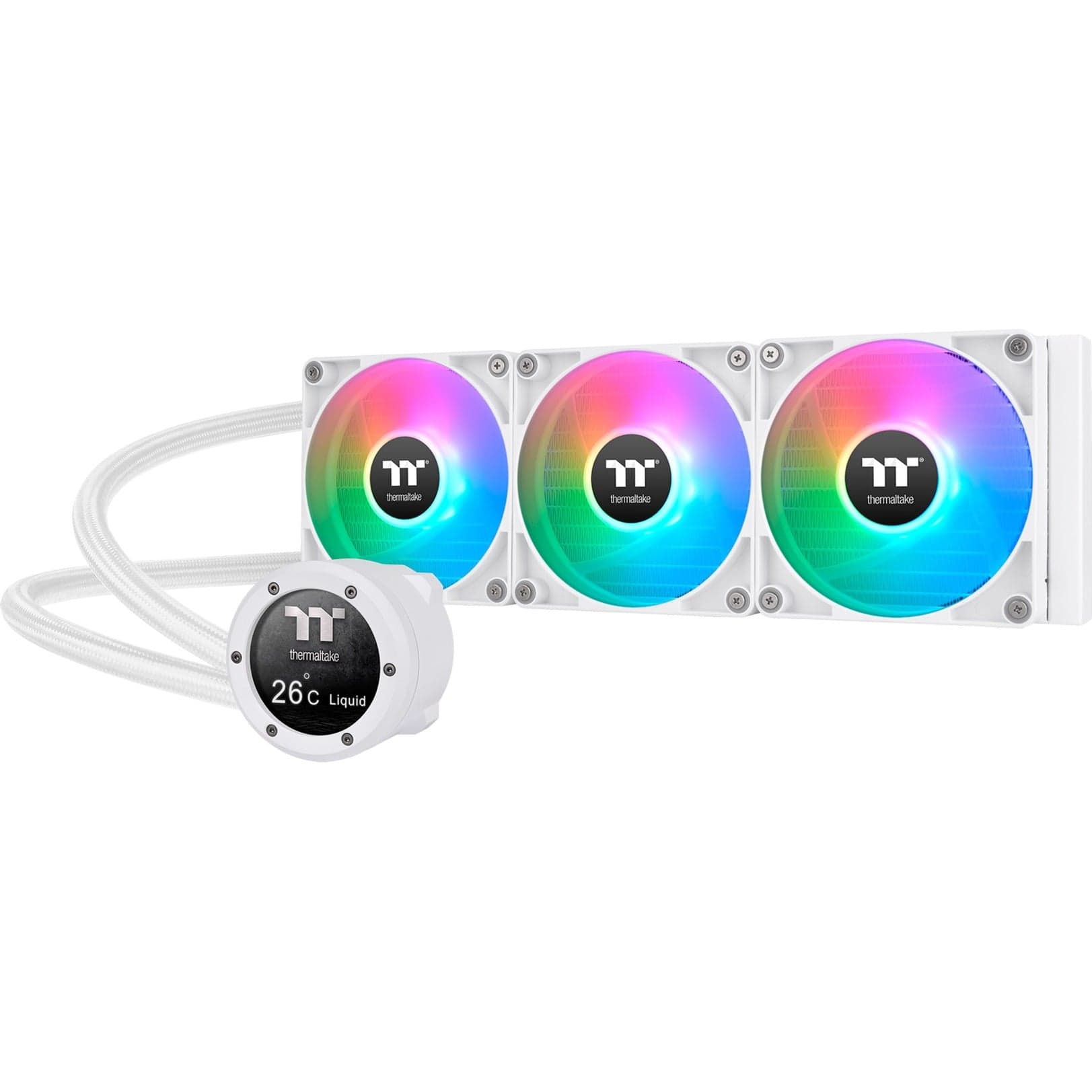 TH360 V2 Ultra ARGB Sync AIO Liquid Cooler Snow Edition, Wasserkühlung