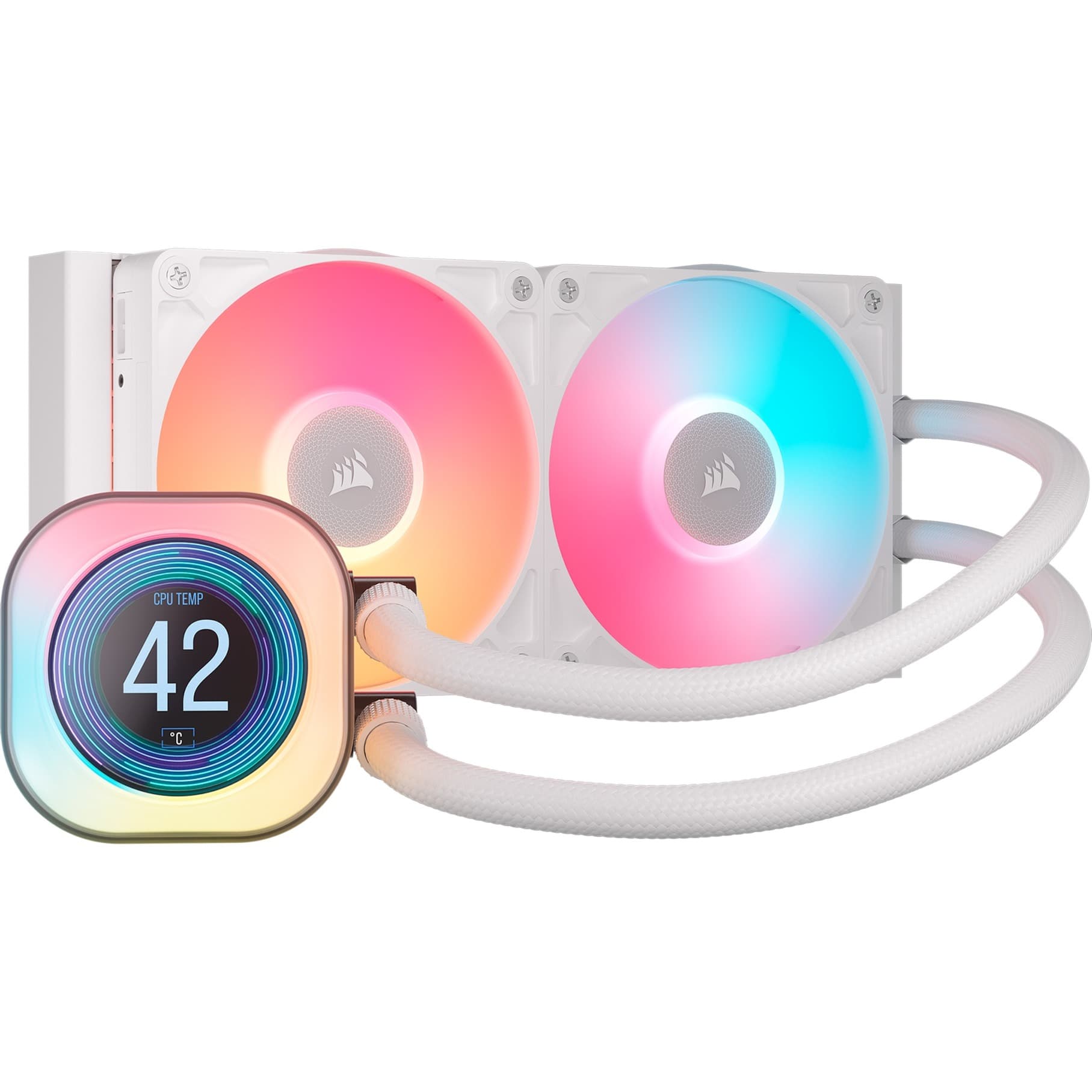 iCUE LINK TITAN 240 RX LCD RGB, Wasserkühlung
