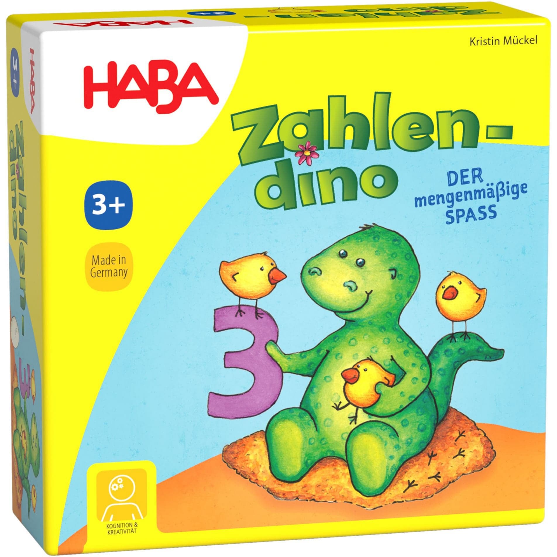 Zahlendino Zahlen- und Memospiel für Kinder von 3 bis 8 Jahren, Lernspiel