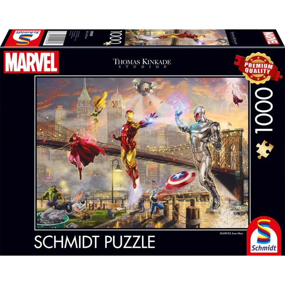 Thomas Kinkade Studios: Marvel - Iron Man, Puzzle
