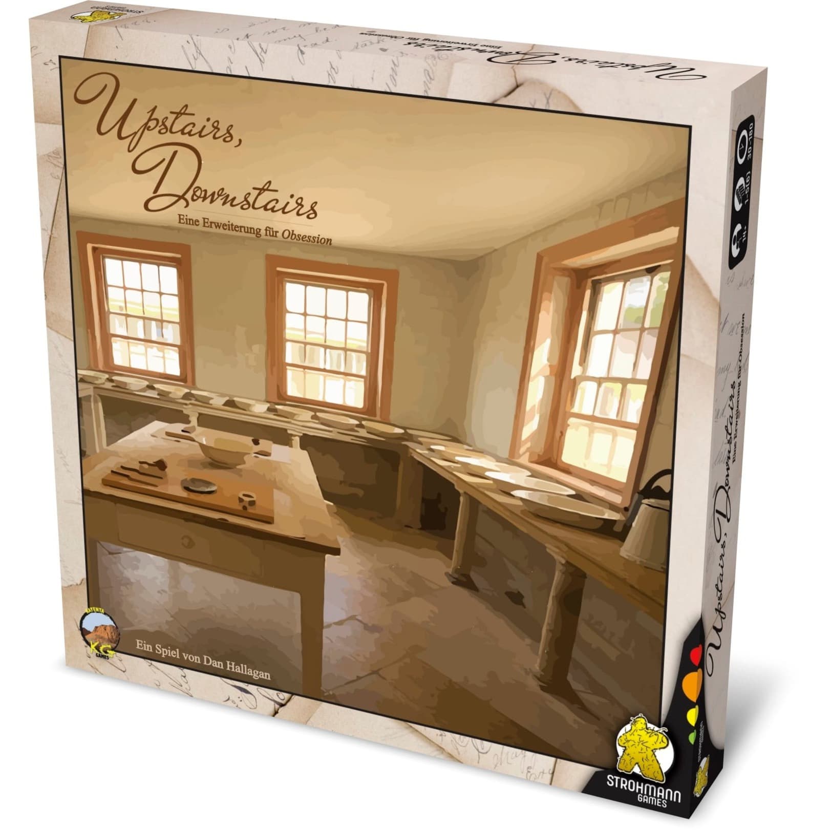 Obsession - Upstairs, Downstairs, Brettspiel