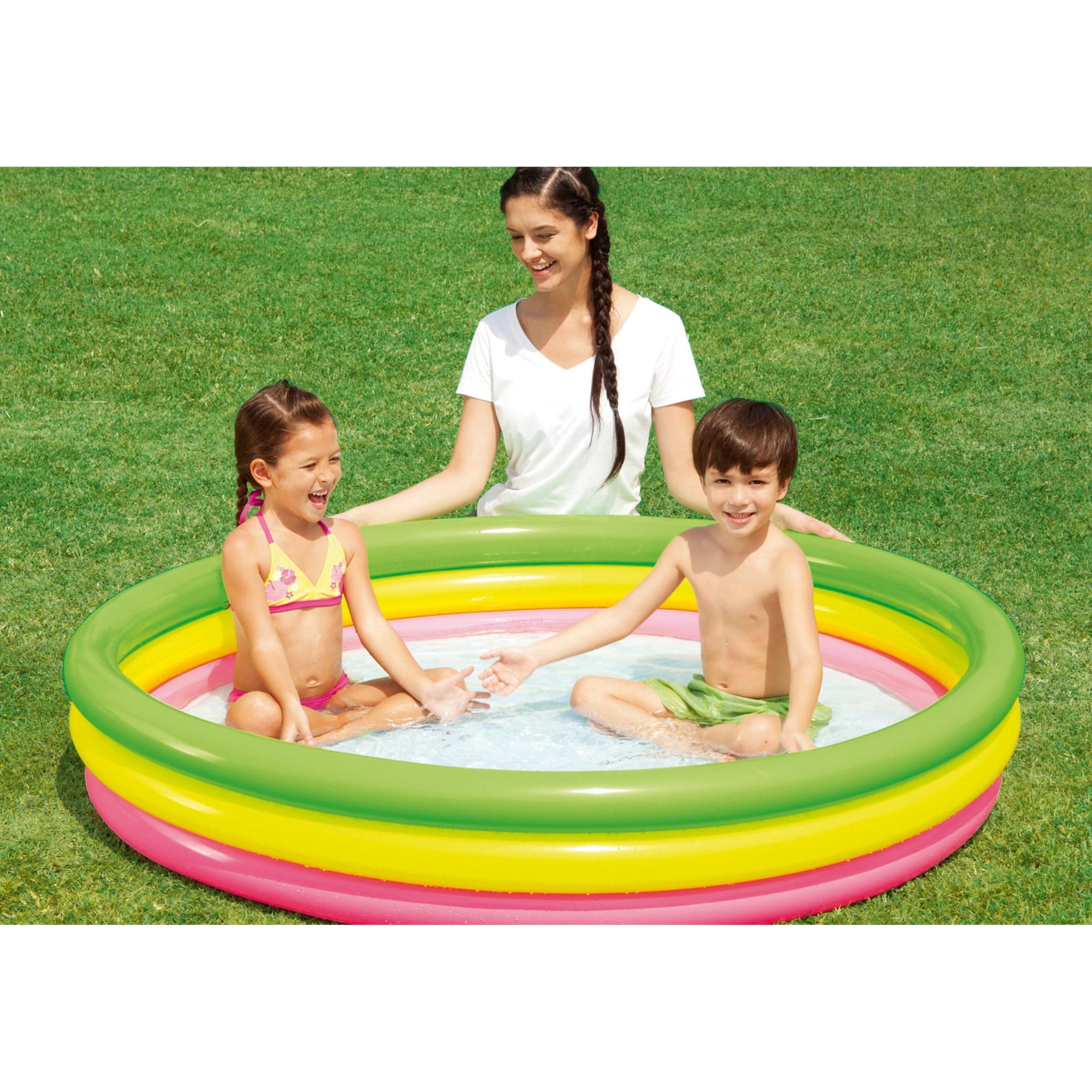 Planschbecken 152 x 30 Zentimeter Sommer Set, Schwimmbad