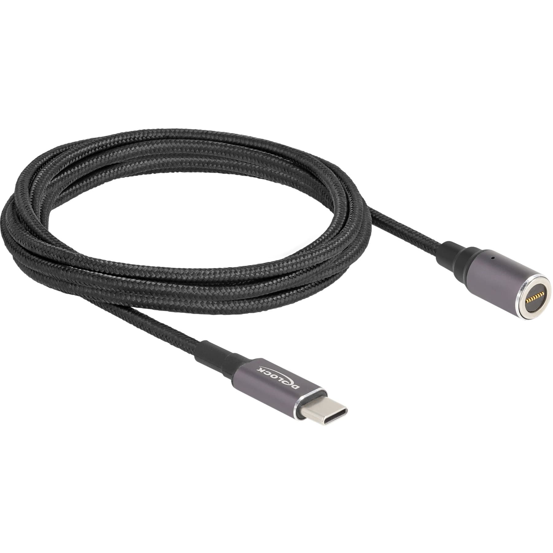 Notebook Ladekabel USB-C Stecker > magnetischer 8 Pin Konnektor