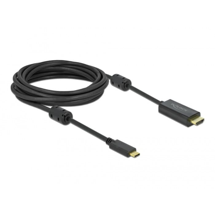 USB Adapterkabel, USB-C Stecker > HDMI 4K Stecker
