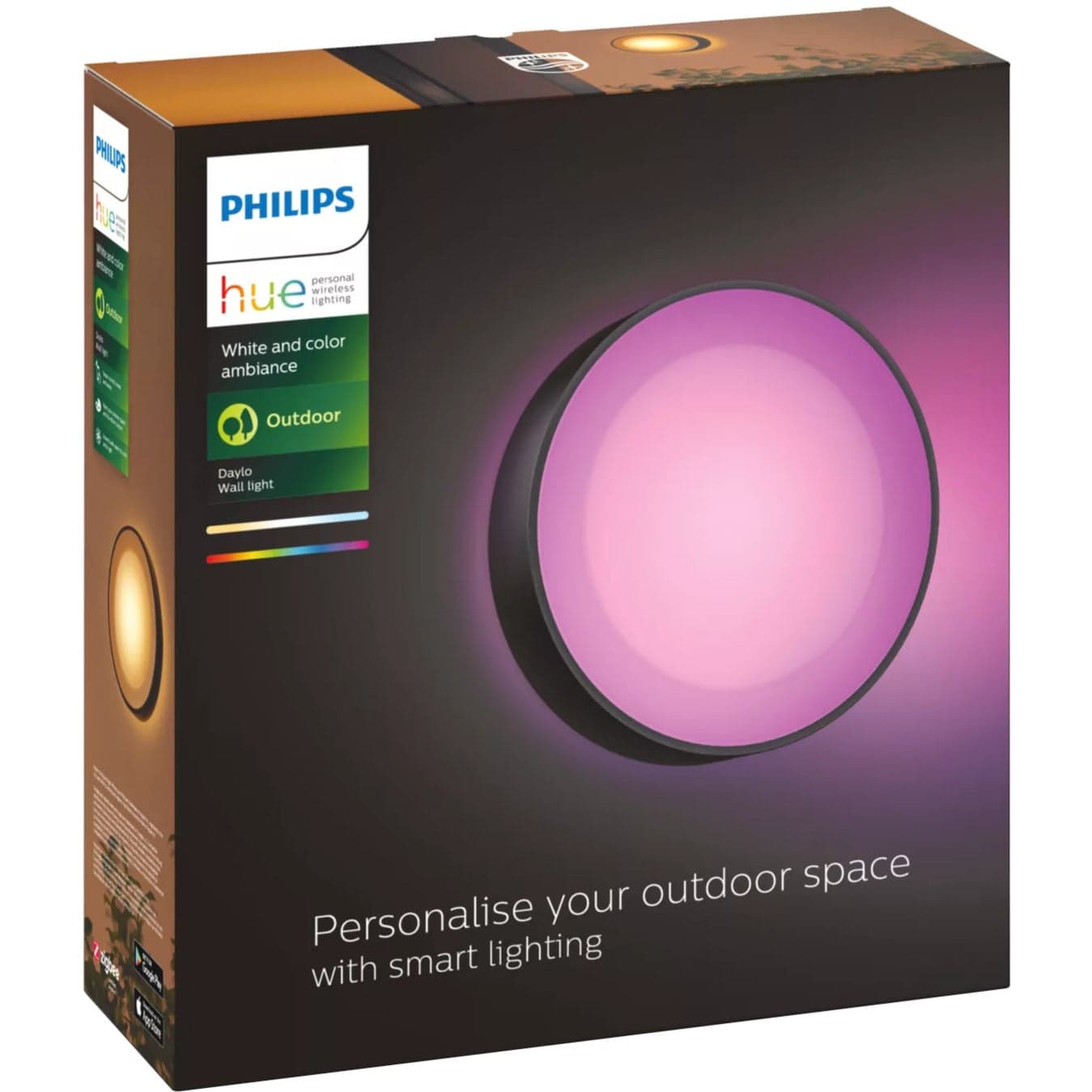 White & Color Ambiance Daylo Wandleuchte, LED-Leuchte
