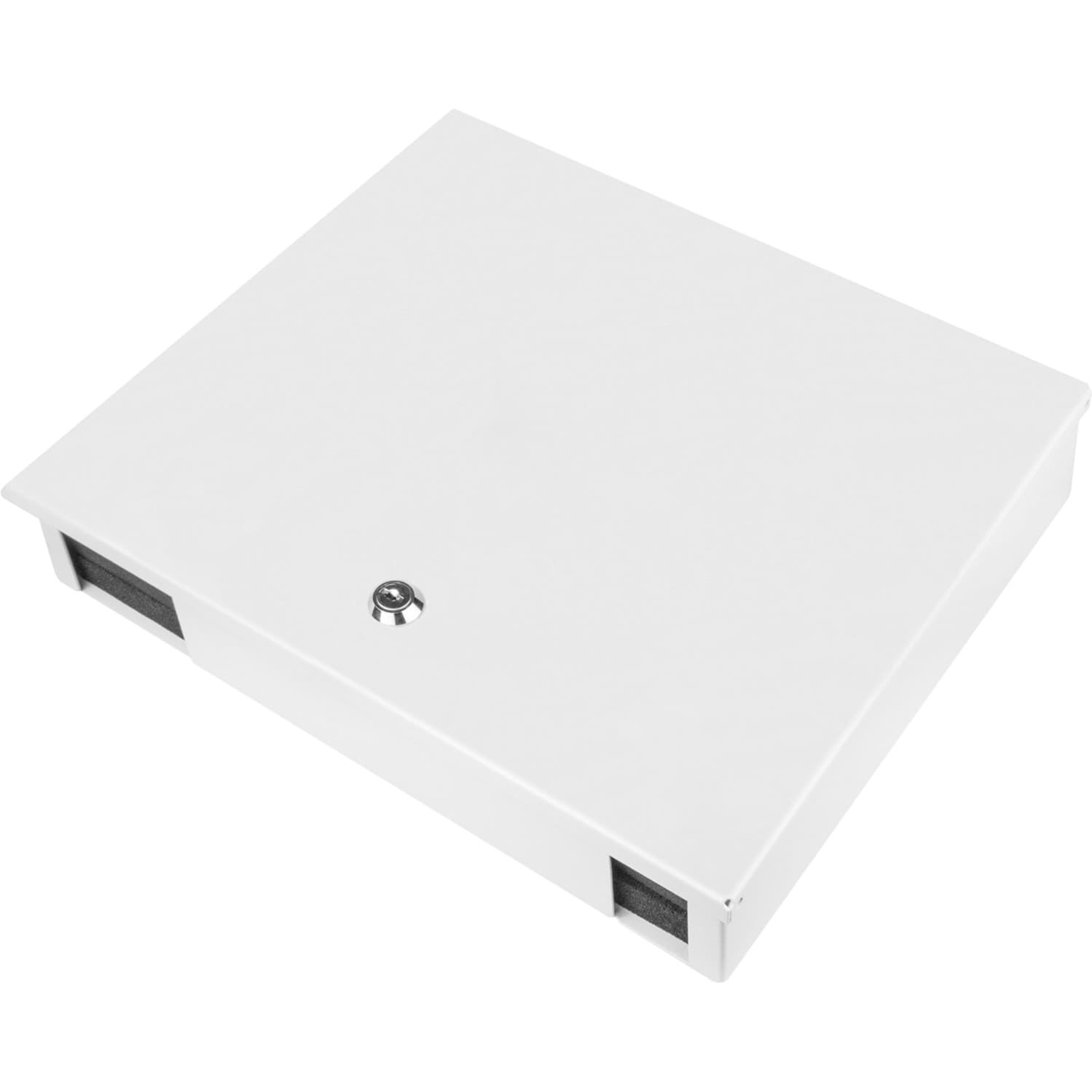 LWL-Wandgehäuse SM 24x LC DX bestückt, Spleißbox