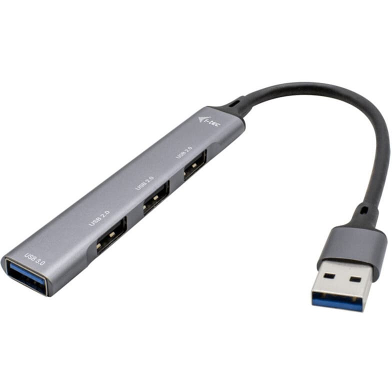USB 3.0 Metal HUB 1x USB 3.0 + 3x USB 2.0, USB-Hub