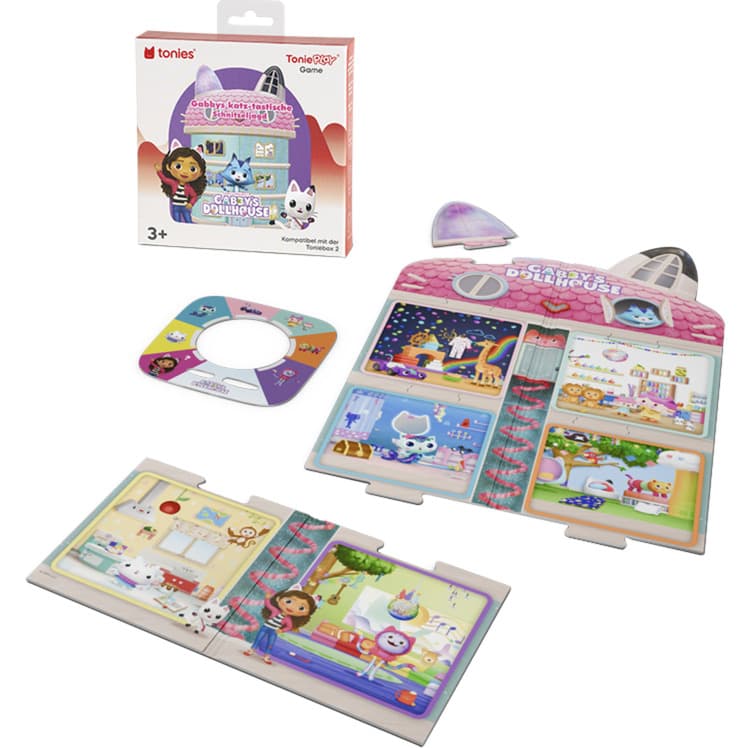 Tonieplay Game M - Gabby''s Dollhouse: Gabby´s katz-tatische Schnitzeljag, Geschicklichkeitsspiel