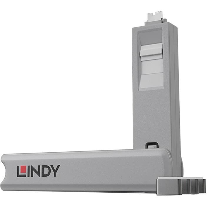 USB Typ C Port Schlüssel mit 4 Schlössern, Schloss
