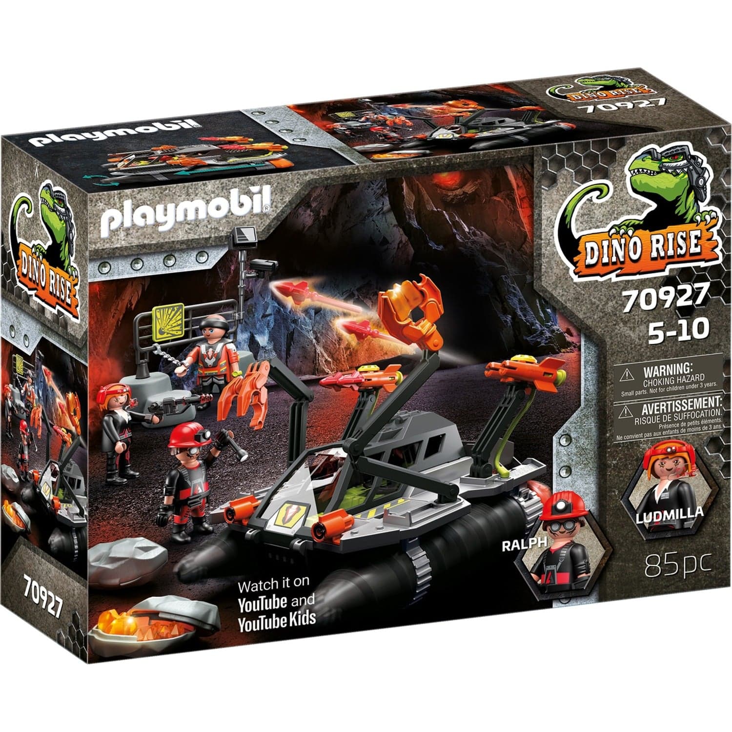 70927 Dino Rise Comet Corp. Abbruchbohrer, Konstruktionsspielzeug
