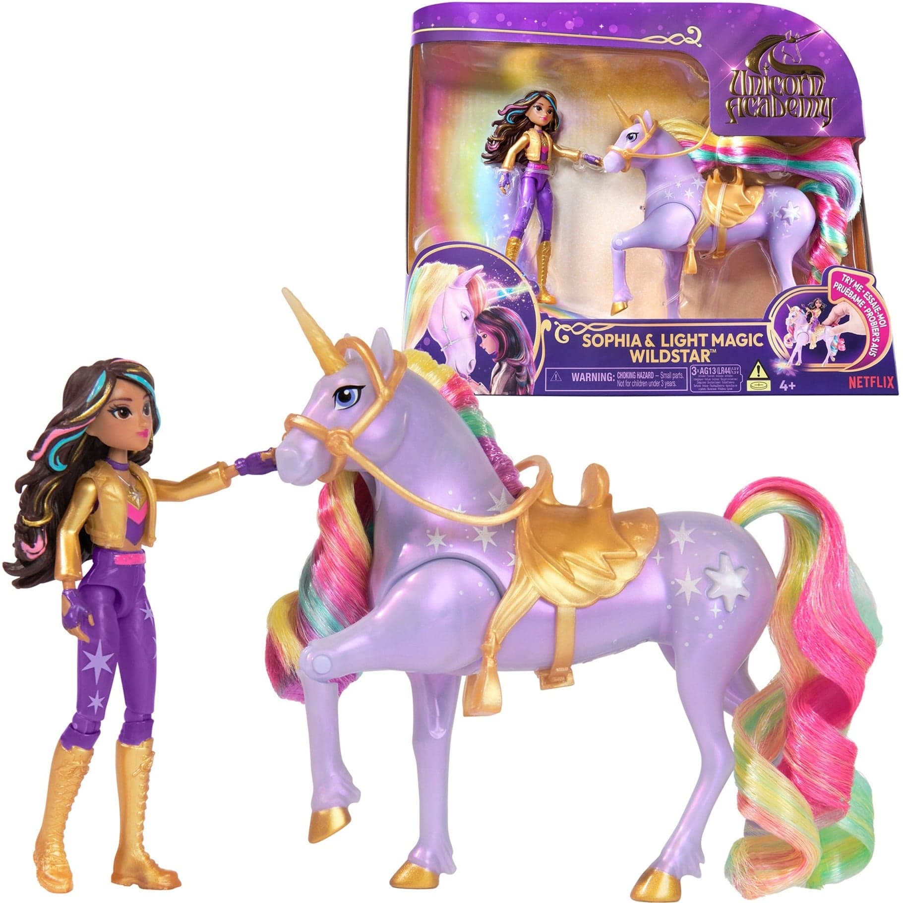 Unicorn Academy - Licht-Magie Wildstar und Sophia, Spielfigur