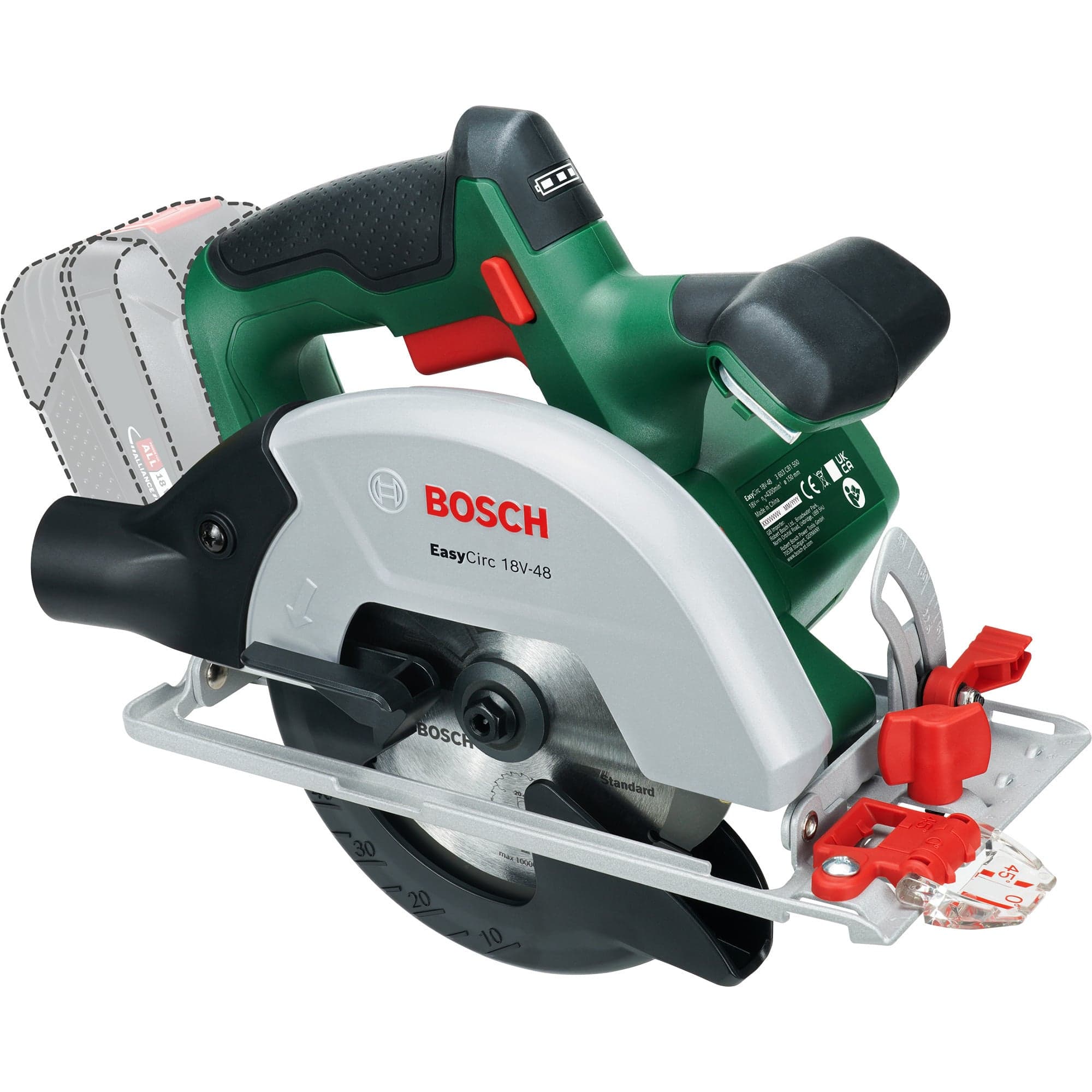 Akku-Handkreissäge EasyCirc 18V-48 solo, 18Volt