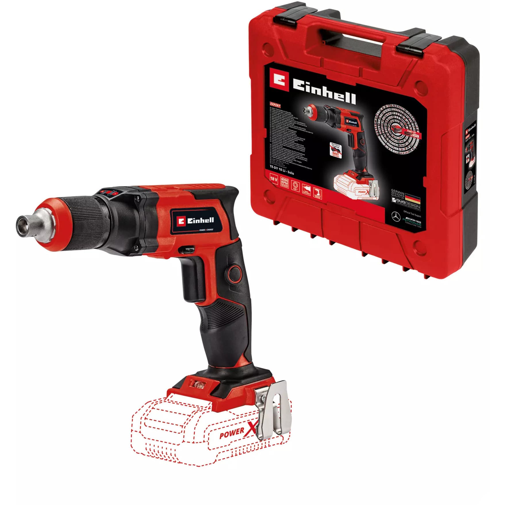 Power X-Change Akku-Trockenbauschrauber TE-DY 18 Li-Solo, 18Volt
