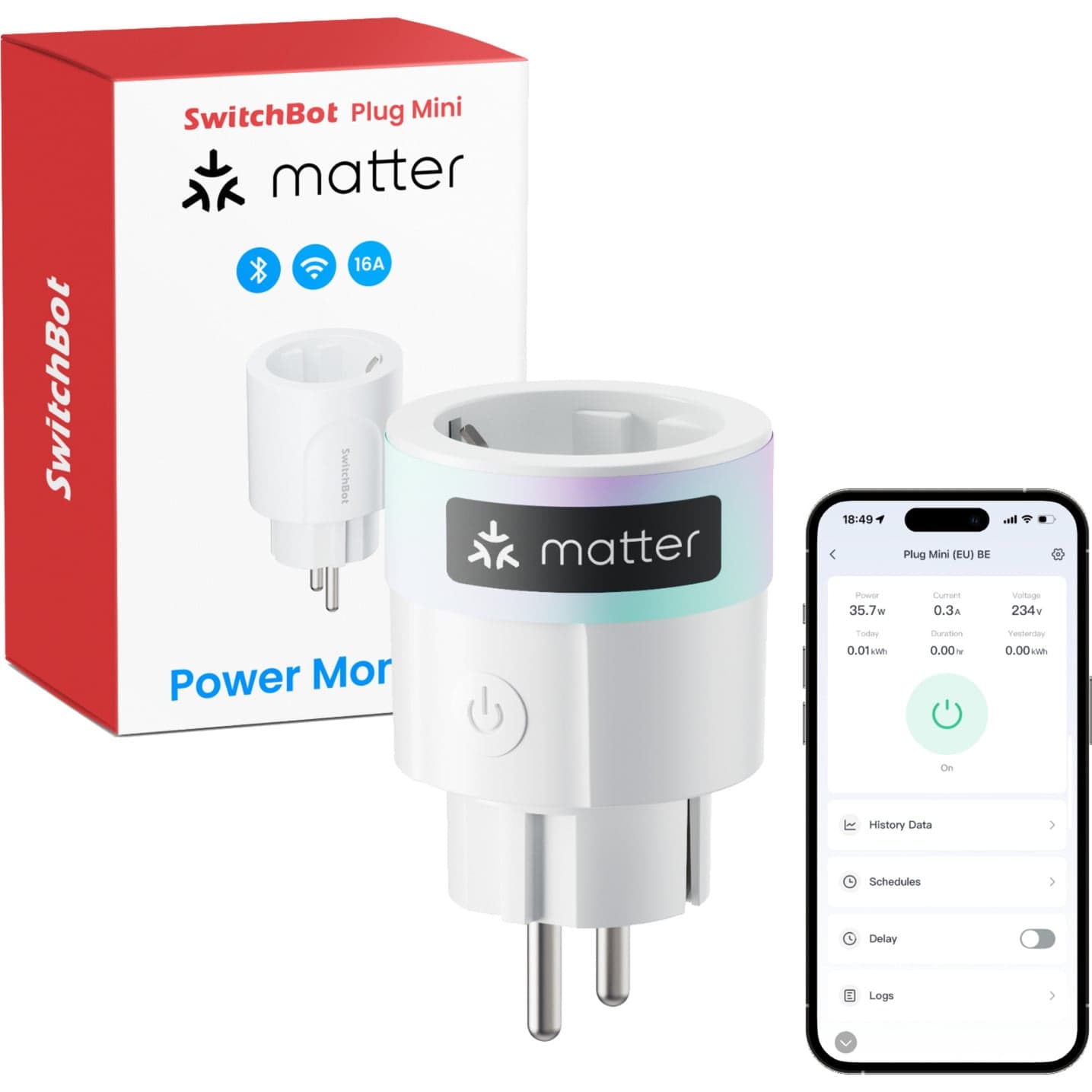 Plug Mini, Schaltsteckdose