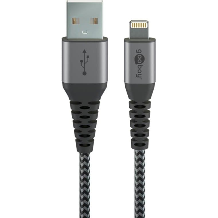 USB 2.0 Adapterkabel, USB-A Stecker > Lightning Stecker