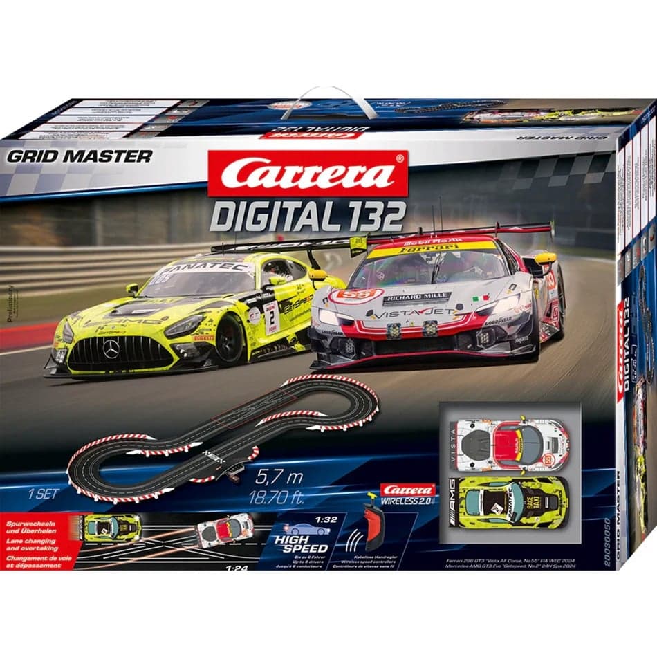 DIGITAL 132 Grid Master, Rennbahn