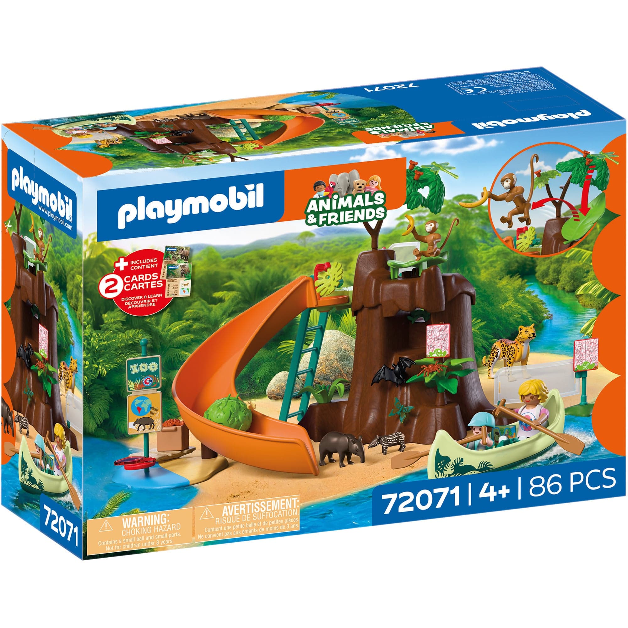 72071 Animals & Friends: Dschungelabenteuer, Konstruktionsspielzeug
