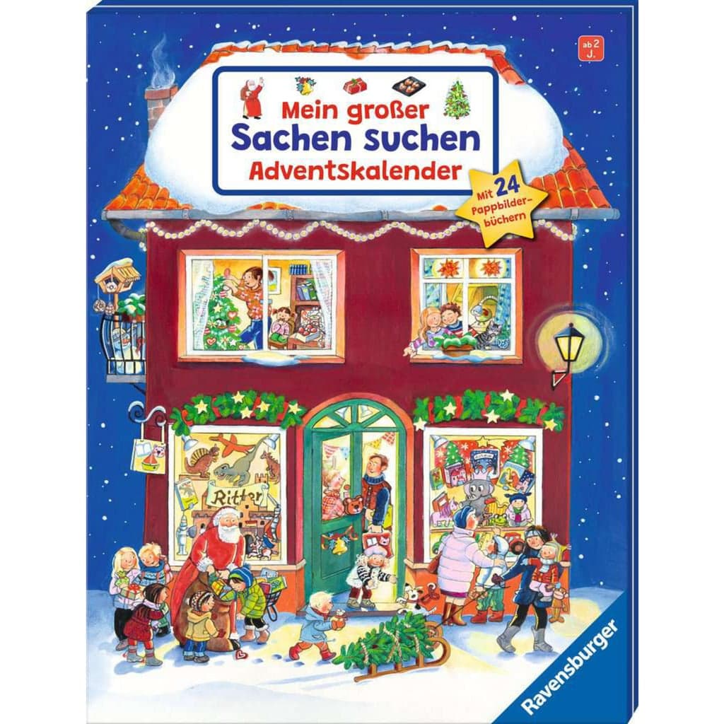 Mein großer Sachen suchen Adventskalender, Lernbuch