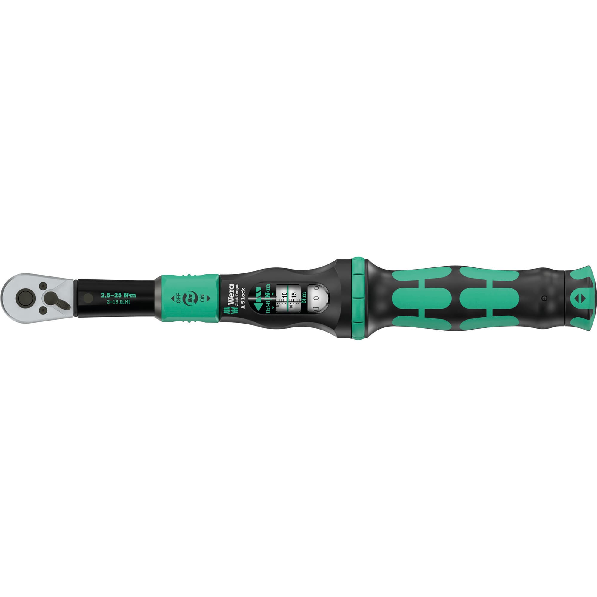Drehmomentschlüssel mit Umschaltknarre Click-Torque Lock A 5