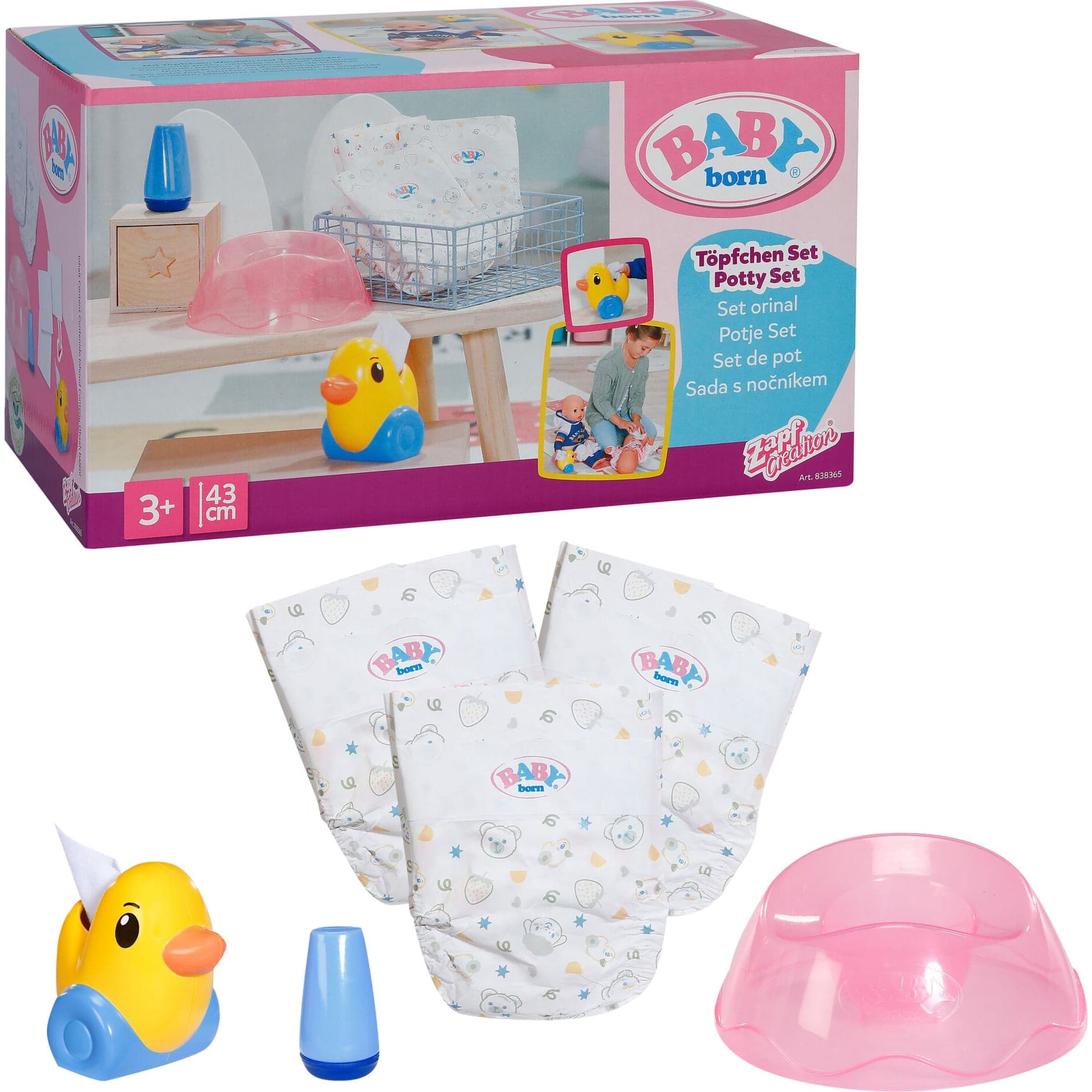 BABY born® Töpfchen Set, Puppenzubehör