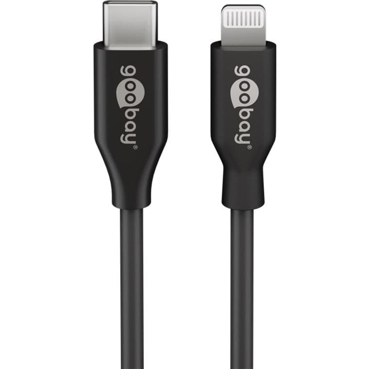 USB 2.0 Adapterkabel, USB-C Stecker > Lightning Stecker