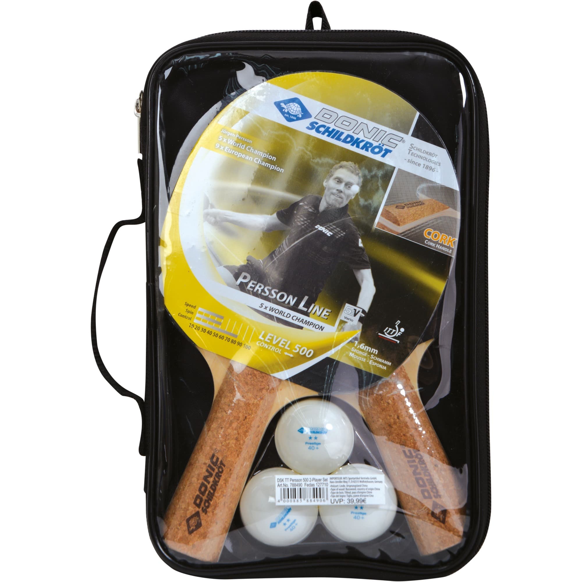 Tischtennis-Set Persson 500 Kork, Fitnessgerät